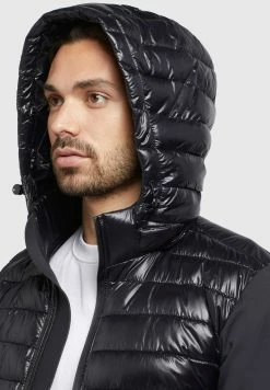 Khujo Bolt Shiny - Chaqueta De Entretiempo - Schwarz -Khujo Ventas 004a4ab648004bbc80113d895f669abb