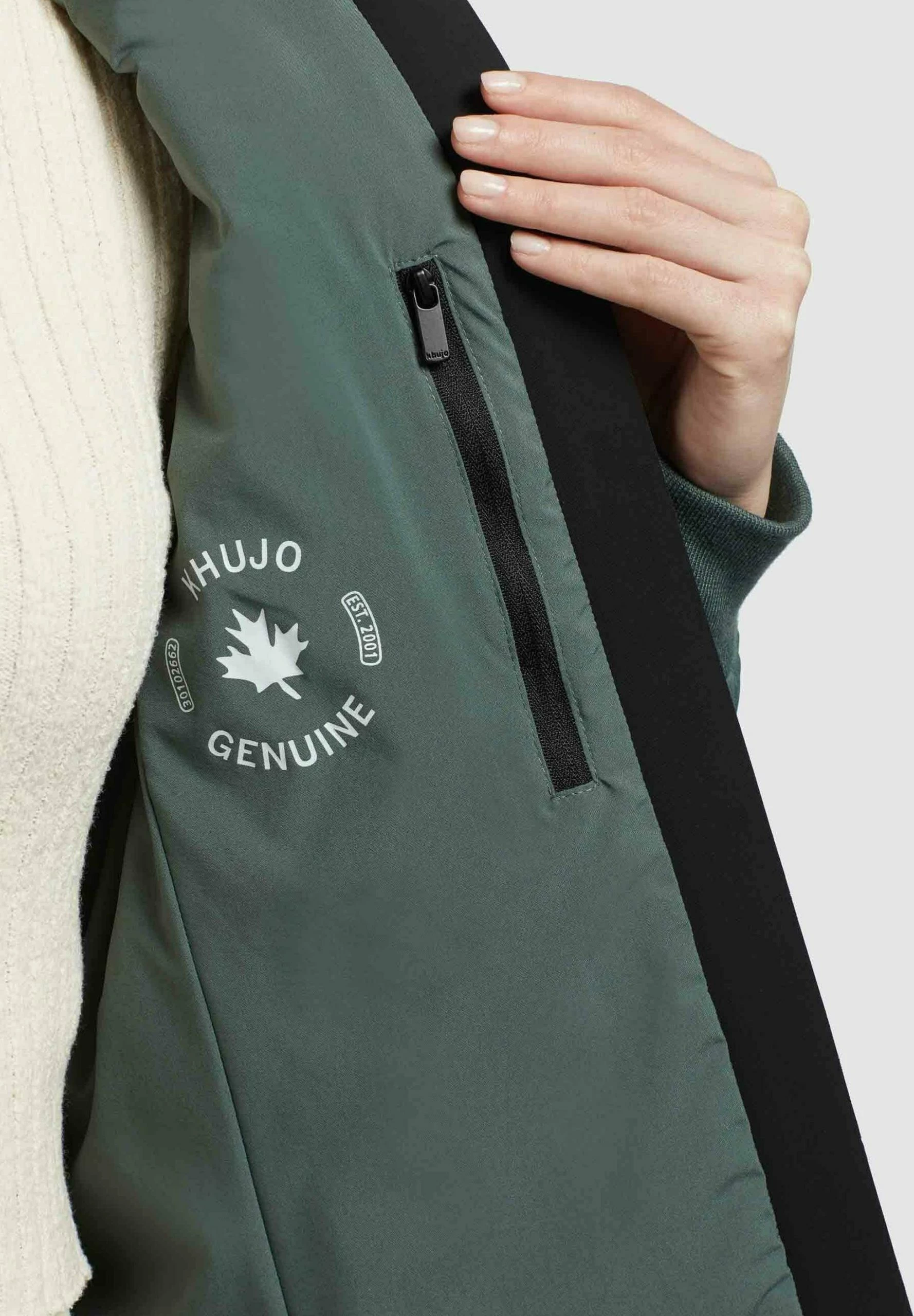 Khujo Maude Matt - Chaqueta De Entretiempo - Kupfergrün 8 Khujo Maude Matt - Chaqueta De Entretiempo - Kupfergrün - Imagen 6