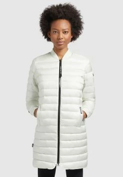 Khujo Greta Shiny - Chaqueta De Entretiempo - Cremeweiß
