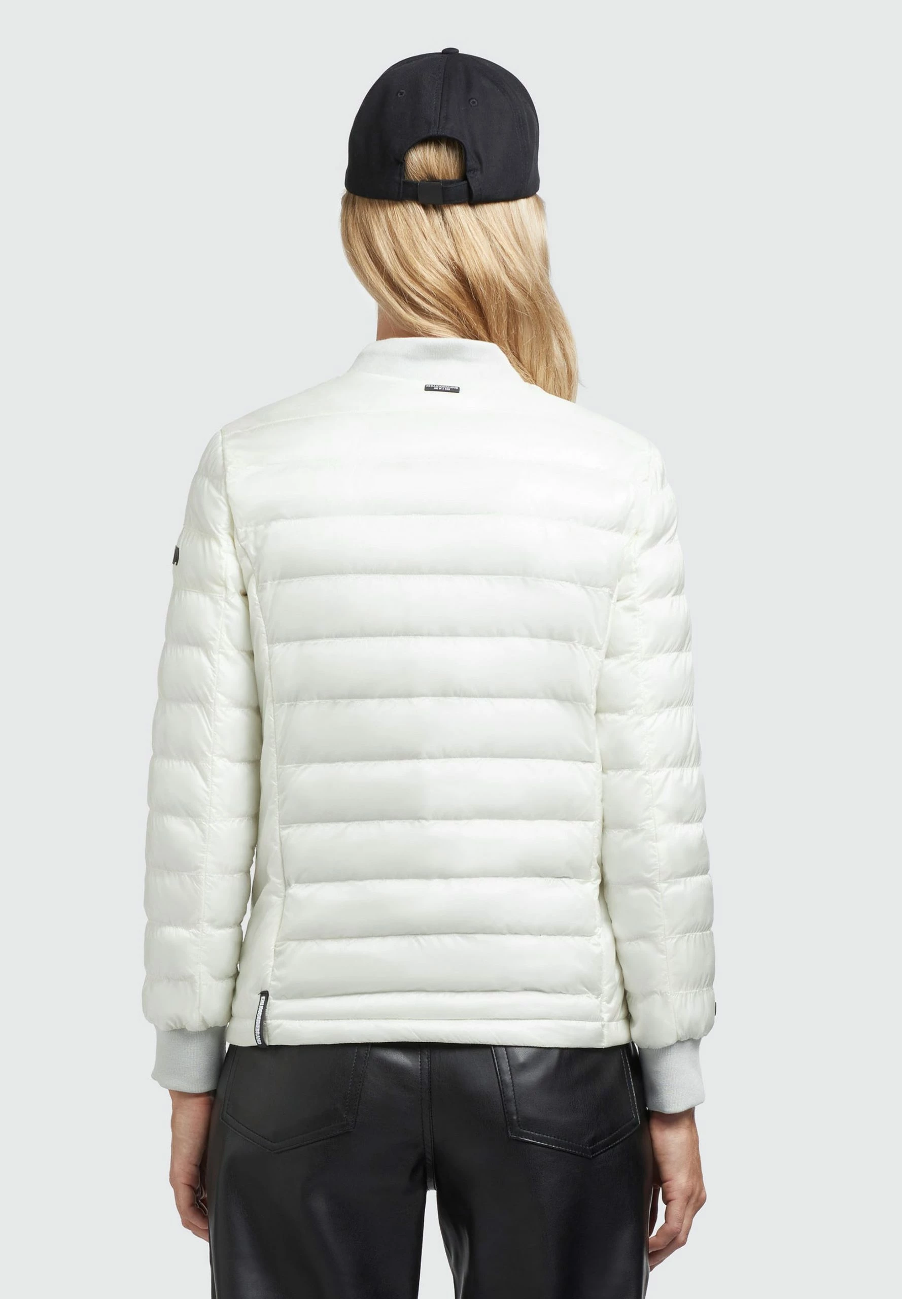 Khujo Maude Shiny - Chaquetas Bomber - Cremeweiß 5 Khujo Maude Shiny - Chaquetas Bomber - Cremeweiß - Imagen 3