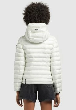 Khujo Lovina4 Shiny - Chaqueta De Entretiempo - Cremeweiß -Khujo Ventas 07ba43929a584bb9aee0a269ec23032e