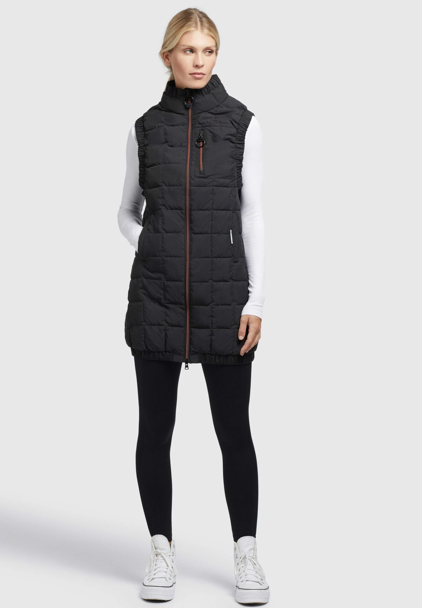 Khujo Harper - Chaleco - Schwarz 4 Khujo Harper - Chaleco - Schwarz - Imagen 2