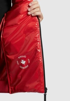 Khujo Wemo Shiny - Chaleco - Rot -Khujo Ventas 1179fd1551ef4fbb945e93cef5d2c771