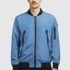 Khujo Astile2 - Chaquetas Bomber - Blau -Khujo Ventas 171f45d4c6084387862cd1384c2a0378