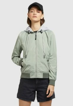Khujo Persee - Chaqueta Fina - Blassgrün