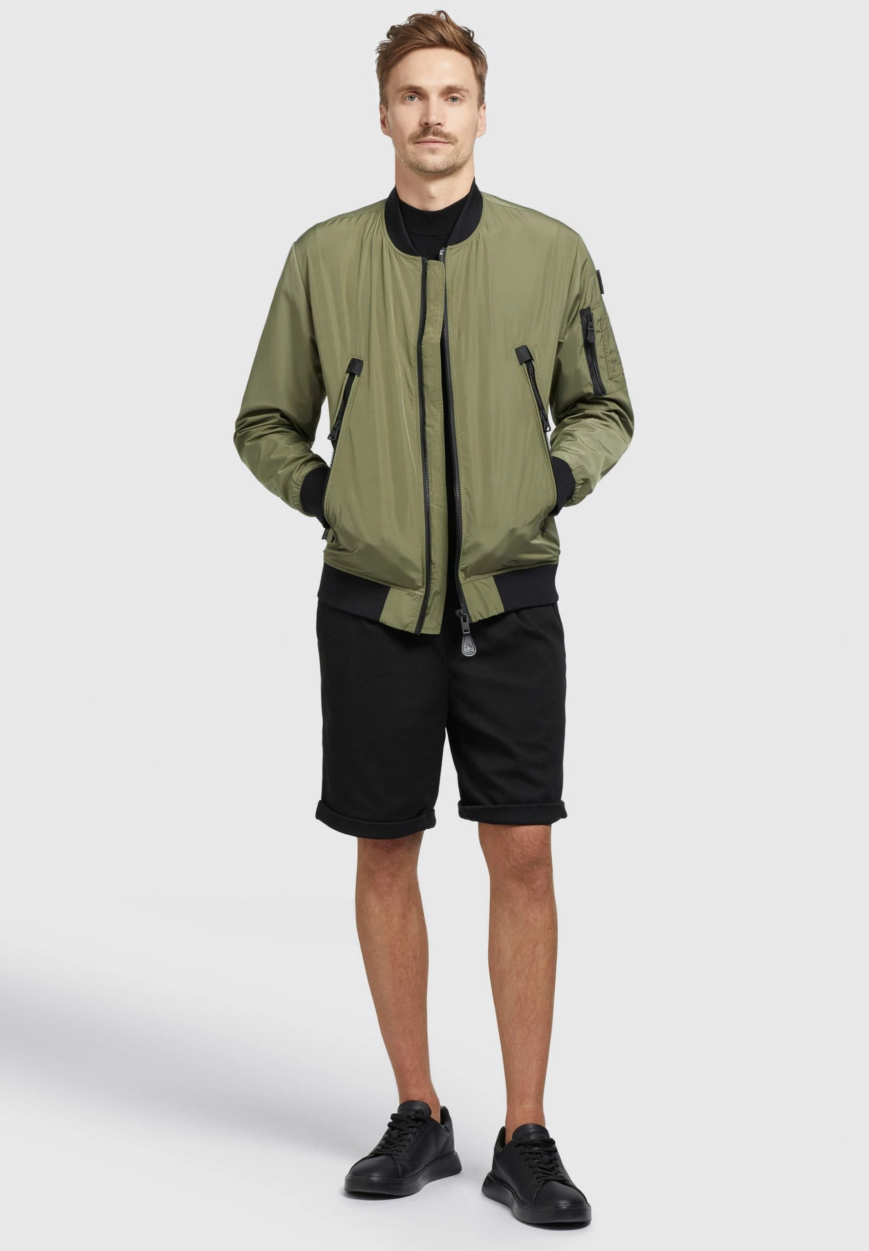 Khujo Astile2 - Chaquetas Bomber - Olivgrün 4 Khujo Astile2 - Chaquetas Bomber - Olivgrün - Imagen 2