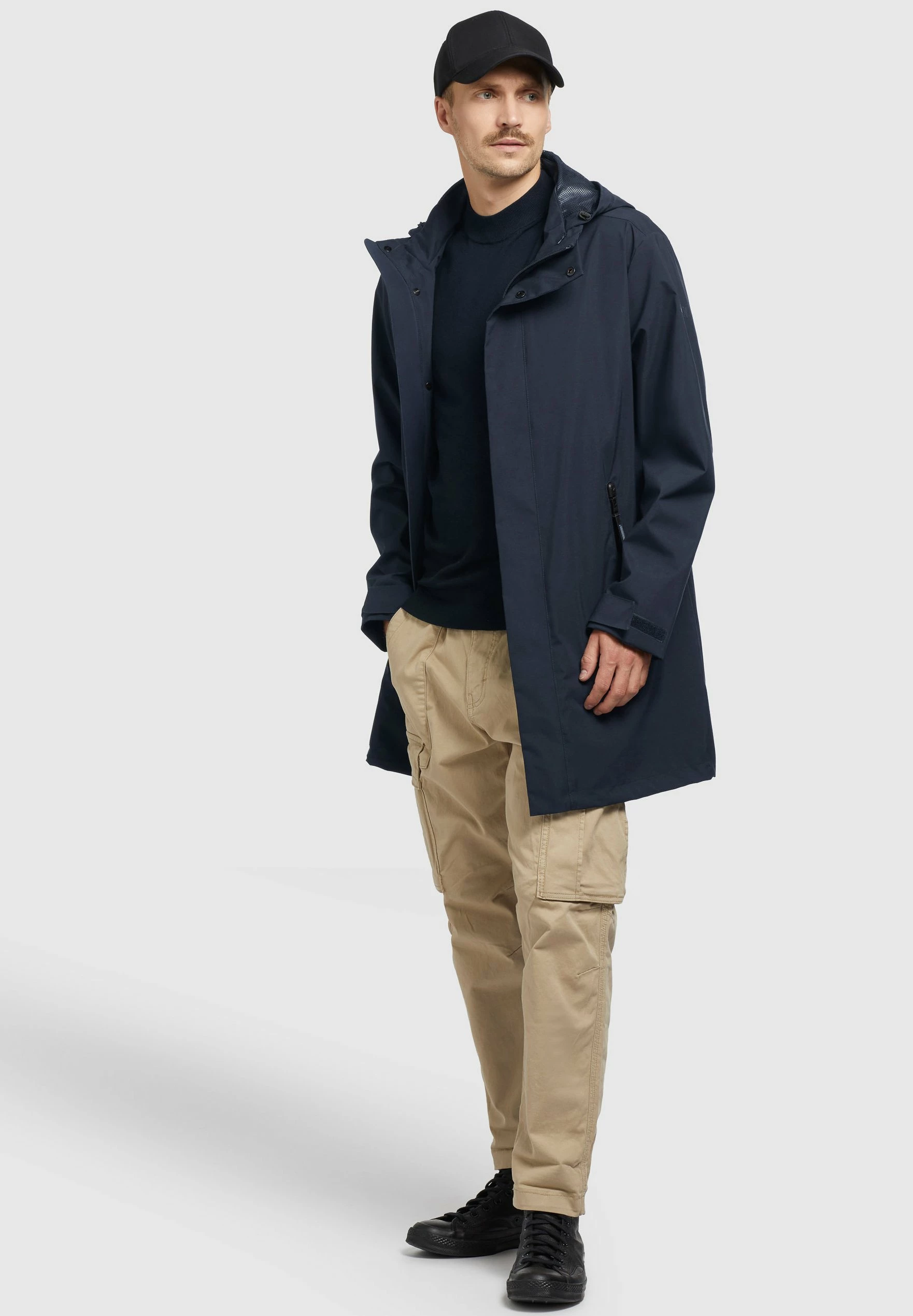 Khujo York - Impermeable - Dunkelblau 9 Khujo York - Impermeable - Dunkelblau - Imagen 7