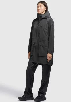 Khujo Mantel Ging - Abrigo Corto - Schwarz -Khujo Ventas 2dc8b0bd4a314ed49baaca32d56a34ad