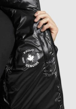Khujo Percy Shiny - Chaqueta De Entretiempo - Schwarz -Khujo Ventas 2f9fa344b4ad4b2f82626c31ea3a9827