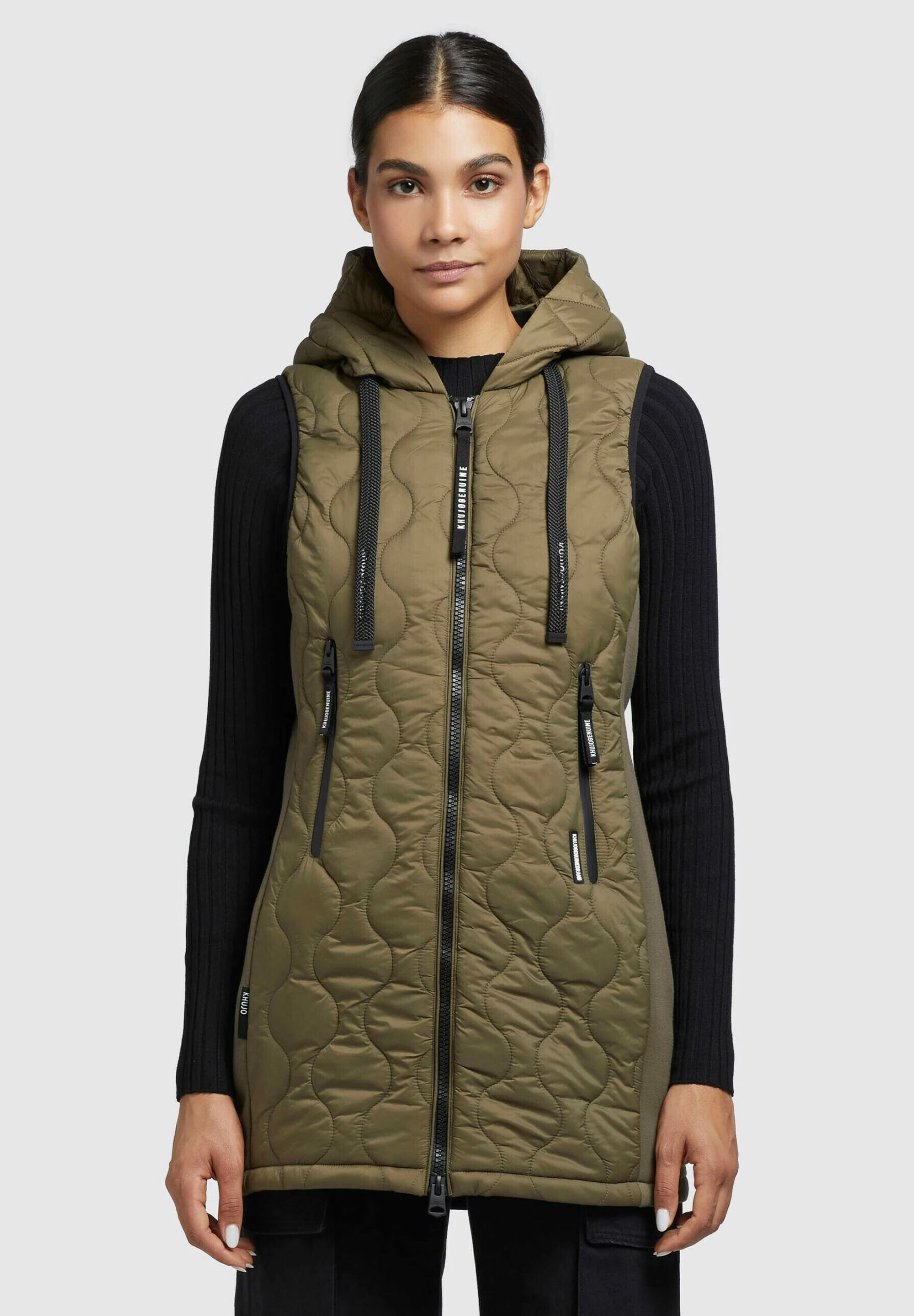 Khujo Malin - Chaleco - Olivgrün 3 Khujo Malin - Chaleco - Olivgrün