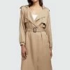 Khujo Garda - Gabardina - Beige -Khujo Ventas 44b6db98ba3840949870969b8b3a7e64