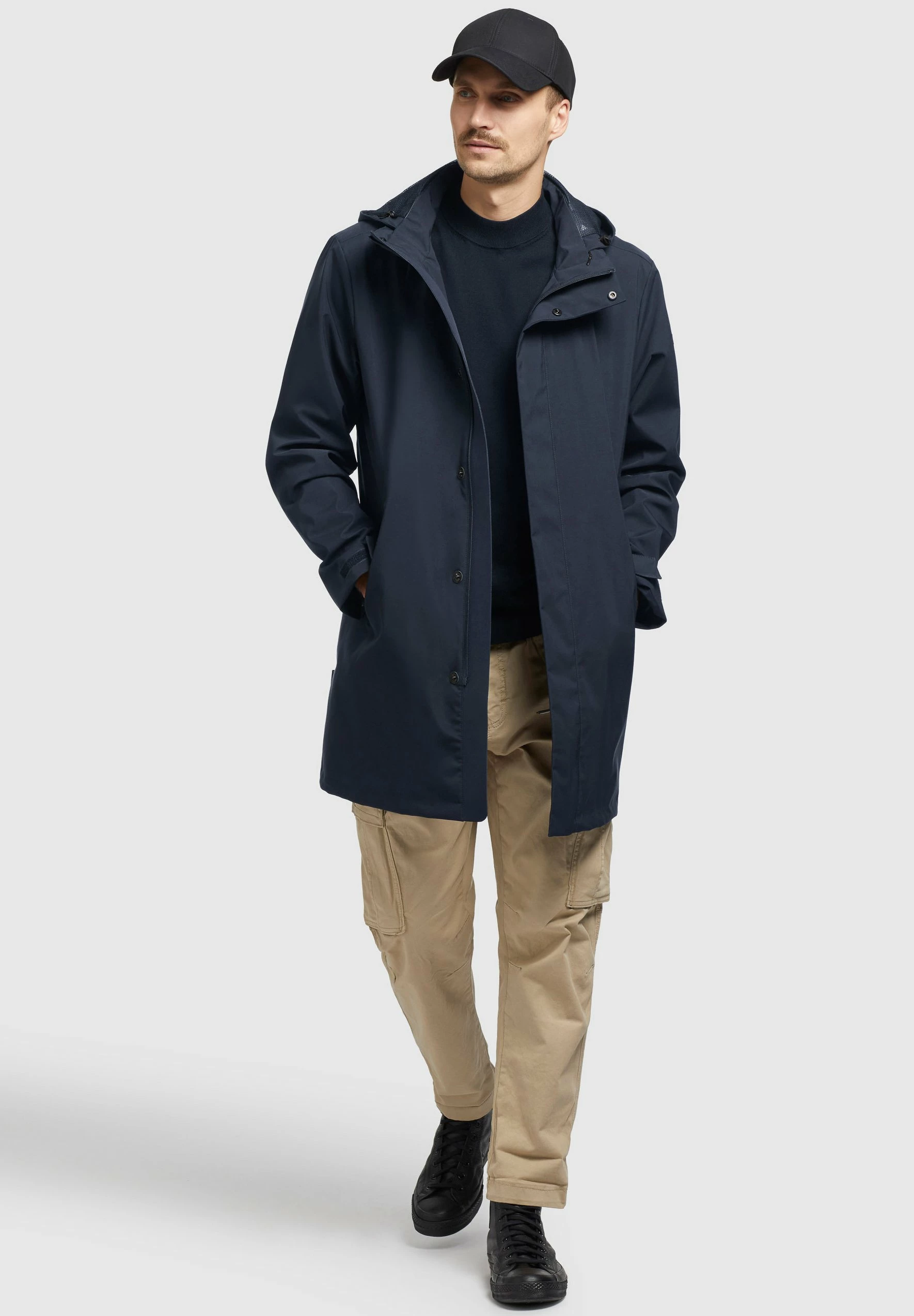 Khujo York - Impermeable - Dunkelblau 4 Khujo York - Impermeable - Dunkelblau - Imagen 2