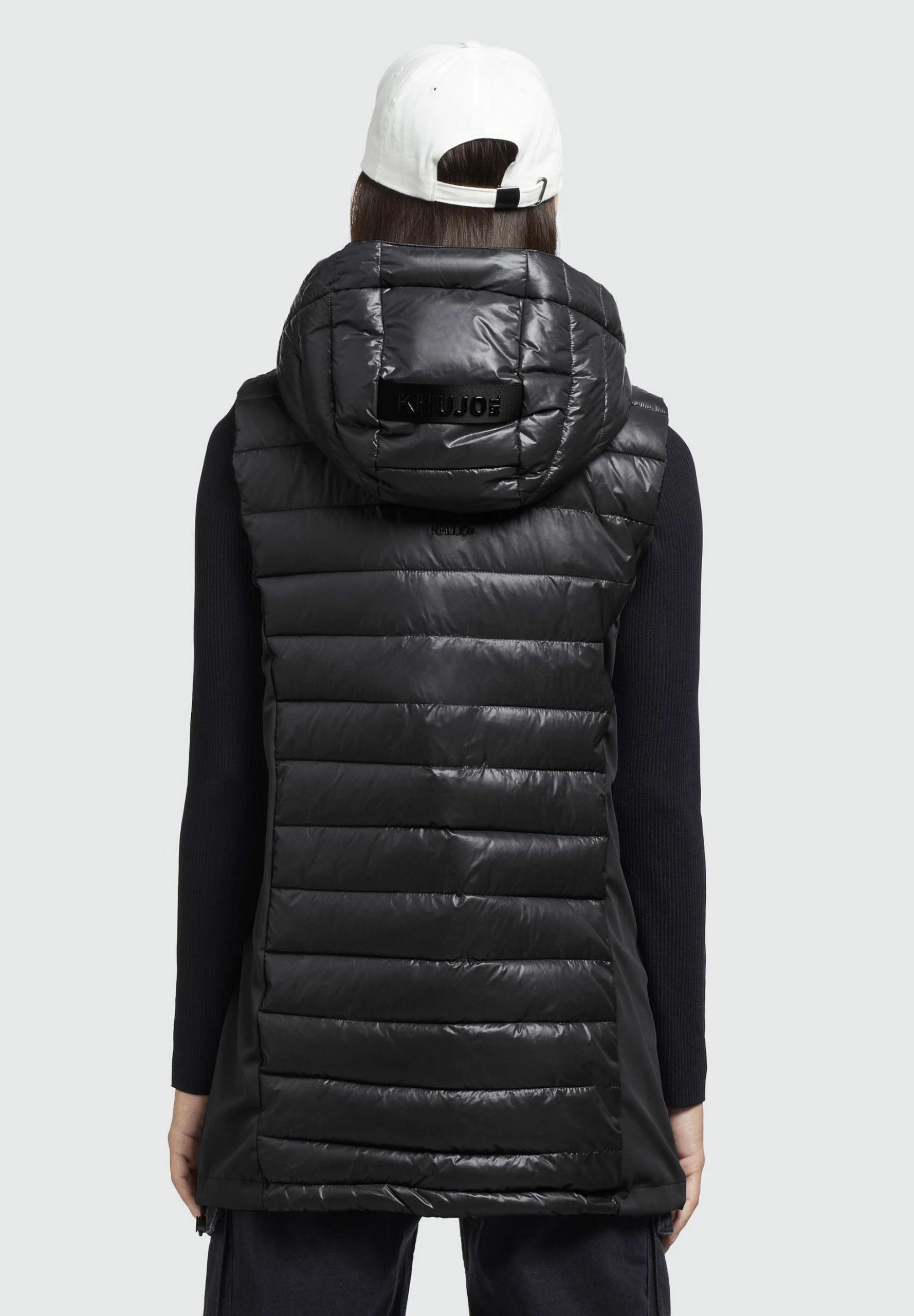 Khujo Becca Shiny - Chaleco - Schwarz 5 Khujo Becca Shiny - Chaleco - Schwarz - Imagen 3