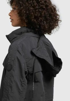 Khujo Mantel Voya3 - Parka - Schwarz -Khujo Ventas 53bb74f96e464634be9014a102606f97