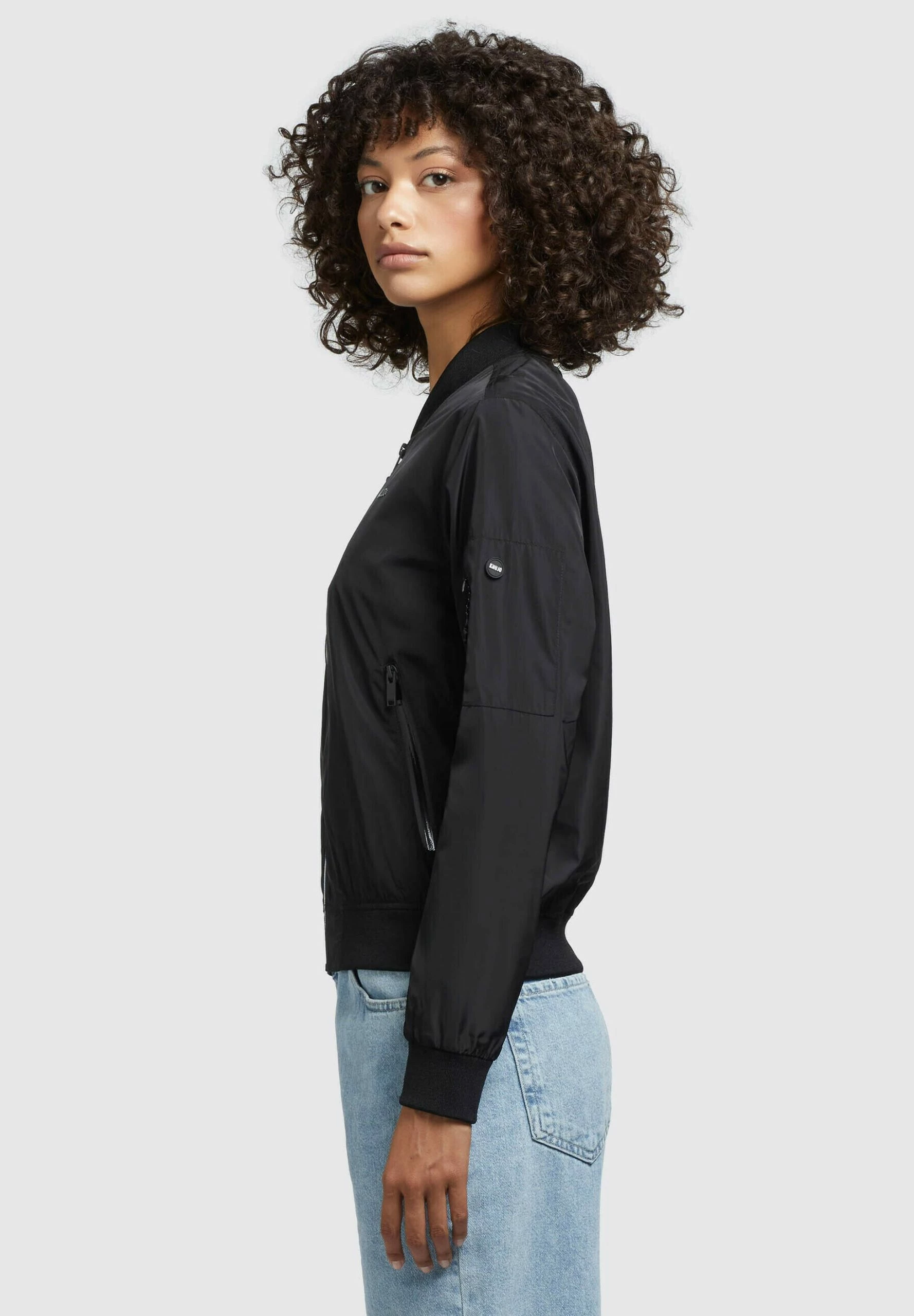 Khujo Stence2 - Chaquetas Bomber - Schwarz 7 Khujo Stence2 - Chaquetas Bomber - Schwarz - Imagen 5