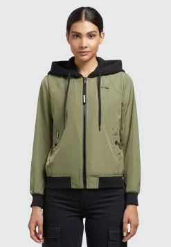 Khujo Persee - Chaqueta De Entretiempo - Olivgrün