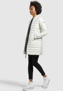 Khujo Greta Shiny - Chaqueta De Entretiempo - Cremeweiß -Khujo Ventas 6113cdd9a6d0405895aeaf8b65ed6d94