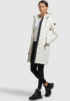 Khujo Ruth Shiny - Abrigo De Invierno - Cremeweiß -Khujo Ventas 6789b09951a94e7086d2c5bfdeed34c1