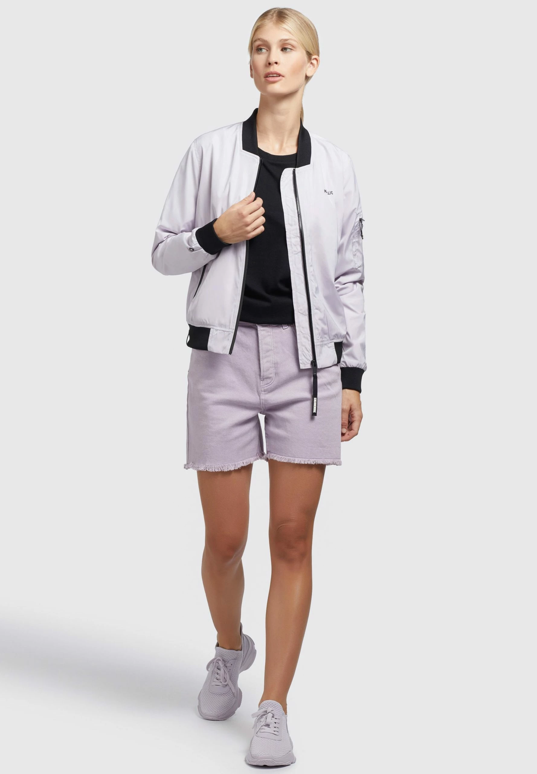 Khujo Stence2 - Chaquetas Bomber - Flieder Hell 4 Khujo Stence2 - Chaquetas Bomber - Flieder Hell - Imagen 2