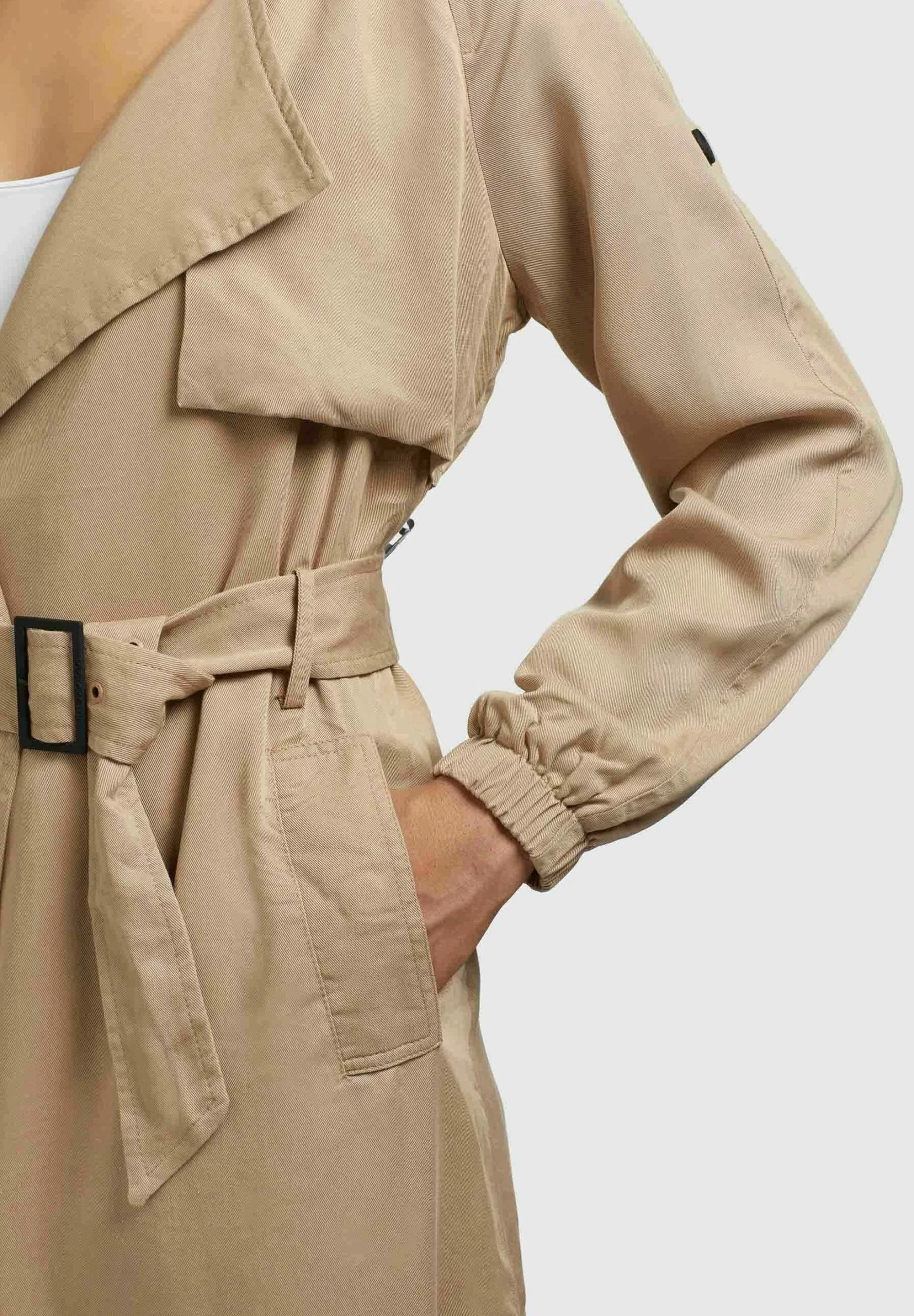 Khujo Garda - Gabardina - Beige 8 Khujo Garda - Gabardina - Beige - Imagen 6