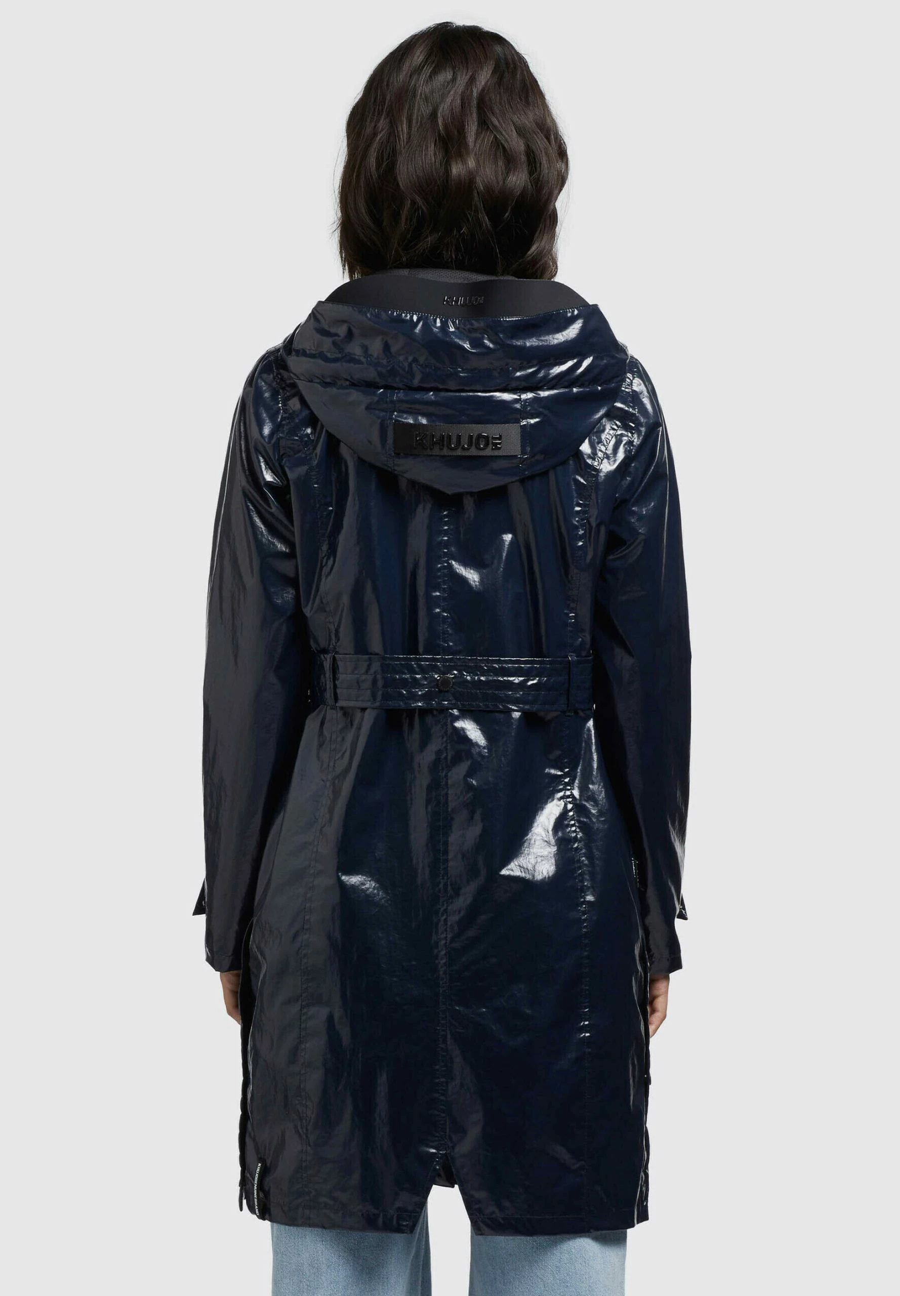 Khujo Alecia - Gabardina - Dunkelblau 5 Khujo Alecia - Gabardina - Dunkelblau - Imagen 3