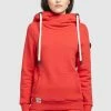 Khujo Rhabea - Jersey Con Capucha - Rot -Khujo Ventas 78a4bccd58684d0388194b6466226e12