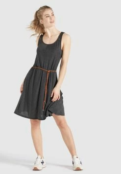 Khujo Padma - Vestido Ligero - Dunkelgrau Meliert -Khujo Ventas 80d43080eba6402c99861091bb5c557a