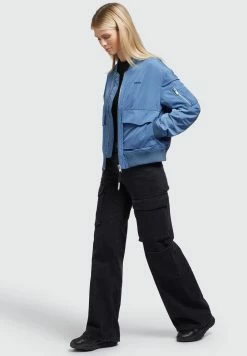 Khujo Nova - Chaquetas Bomber - Blau -Khujo Ventas 834118189e5f4d9f91aa3a413ca2406a