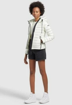Khujo Lovina4 Shiny - Chaqueta De Entretiempo - Cremeweiß -Khujo Ventas 937066f709c644a9bda1cb1a932f8832