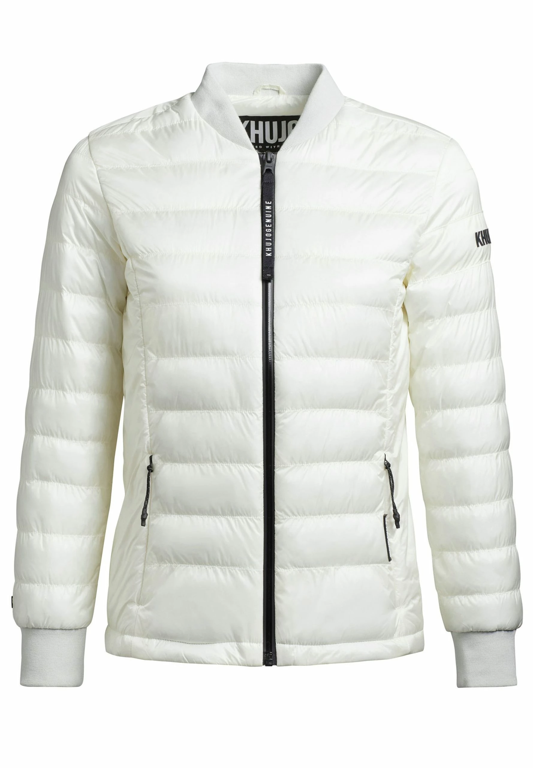 Khujo Maude Shiny - Chaquetas Bomber - Cremeweiß 9 Khujo Maude Shiny - Chaquetas Bomber - Cremeweiß - Imagen 7