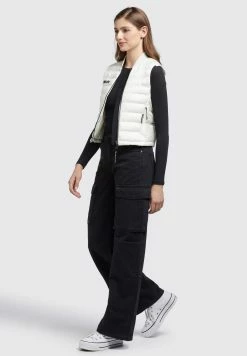 Khujo Stacy- Chaleco - Weiß 13 Khujo Stacy- Chaleco - Weiß -Khujo Ventas 9daca8a5b70b425fb003046c60514c02