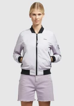 Khujo Stence2 - Chaquetas Bomber - Flieder Hell