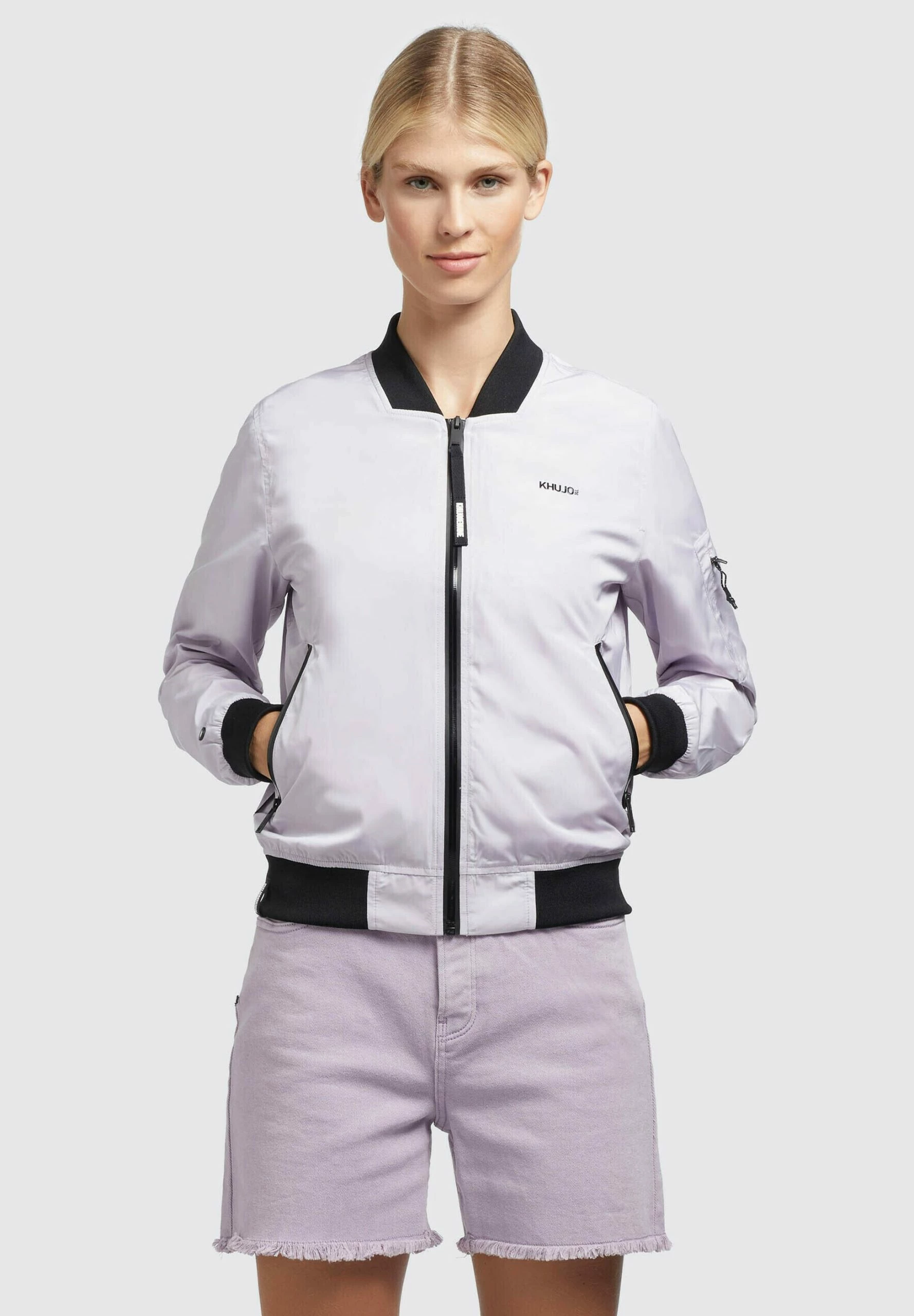 Khujo Stence2 - Chaquetas Bomber - Flieder Hell 3 Khujo Stence2 - Chaquetas Bomber - Flieder Hell