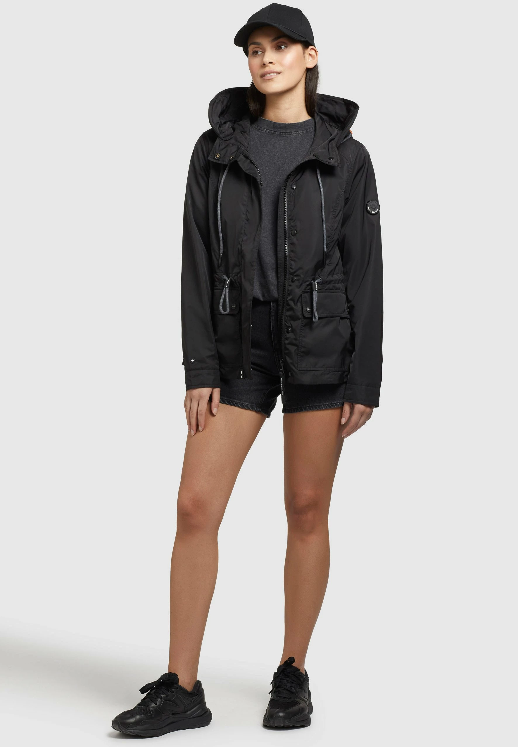 Khujo Debby - Chaqueta Fina - Schwarz 4 Khujo Debby - Chaqueta Fina - Schwarz - Imagen 2