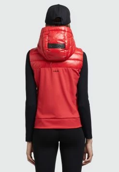 Khujo Fabia Shiny - Chaleco - Rot 12 Khujo Fabia Shiny - Chaleco - Rot -Khujo Ventas abaa5fd4d4b949cc89f8c350b6ce724a