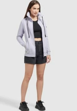 Khujo Tosta - Sudadera Con Cremallera - Flieder -Khujo Ventas b28f82a9715243f58a681f2a937547aa
