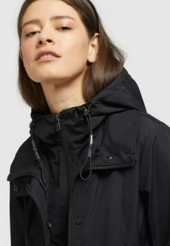 Khujo Felina - Impermeable - Schwarz -Khujo Ventas b2b4387c4f514b72b5c9e9ca7695741e