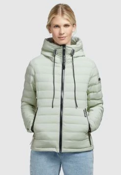 Khujo Lovina Matt - Chaqueta De Entretiempo - Blassgrün