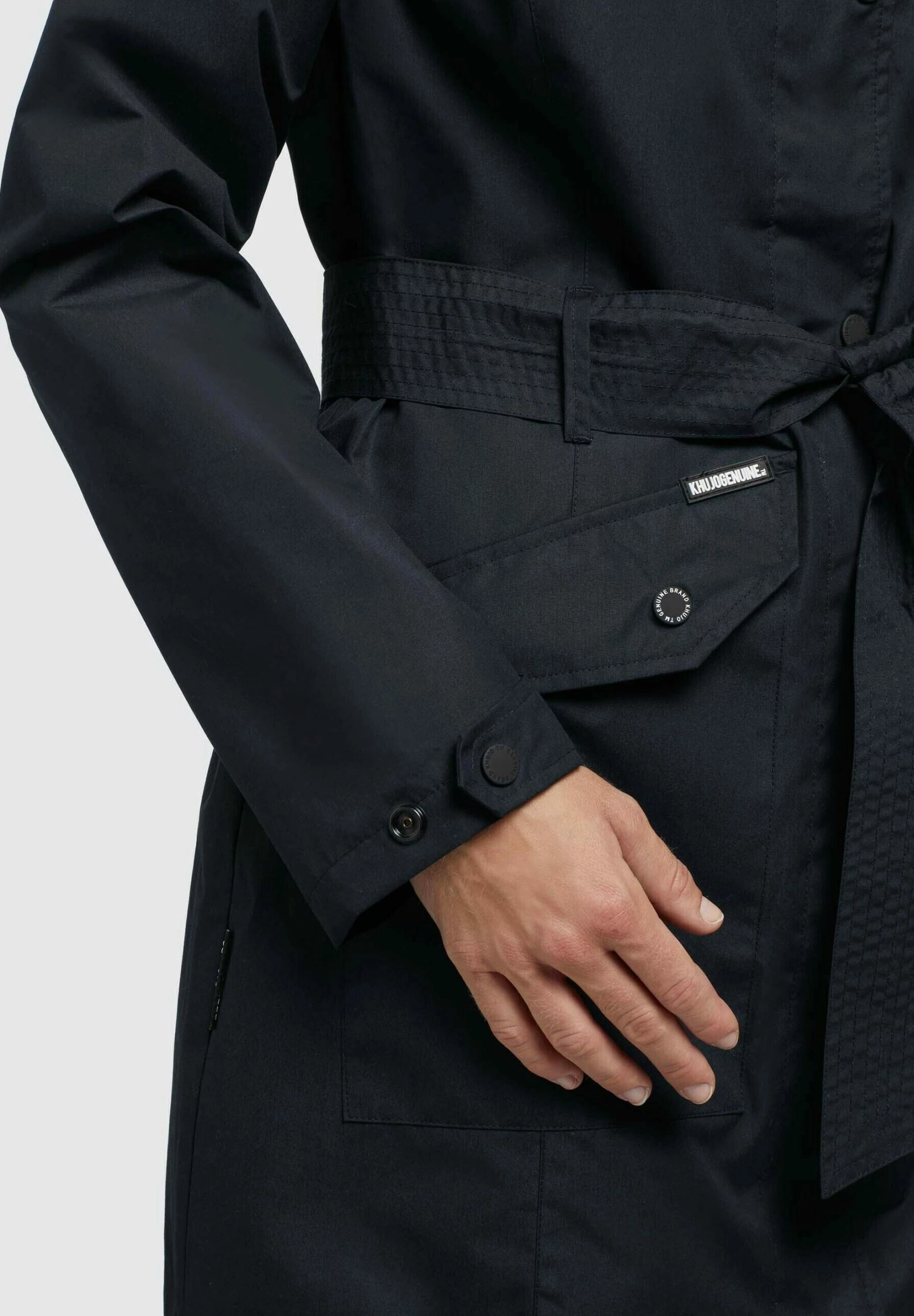 Khujo Lauren - Parka - Dunkelgrau 9 Khujo Lauren - Parka - Dunkelgrau - Imagen 7