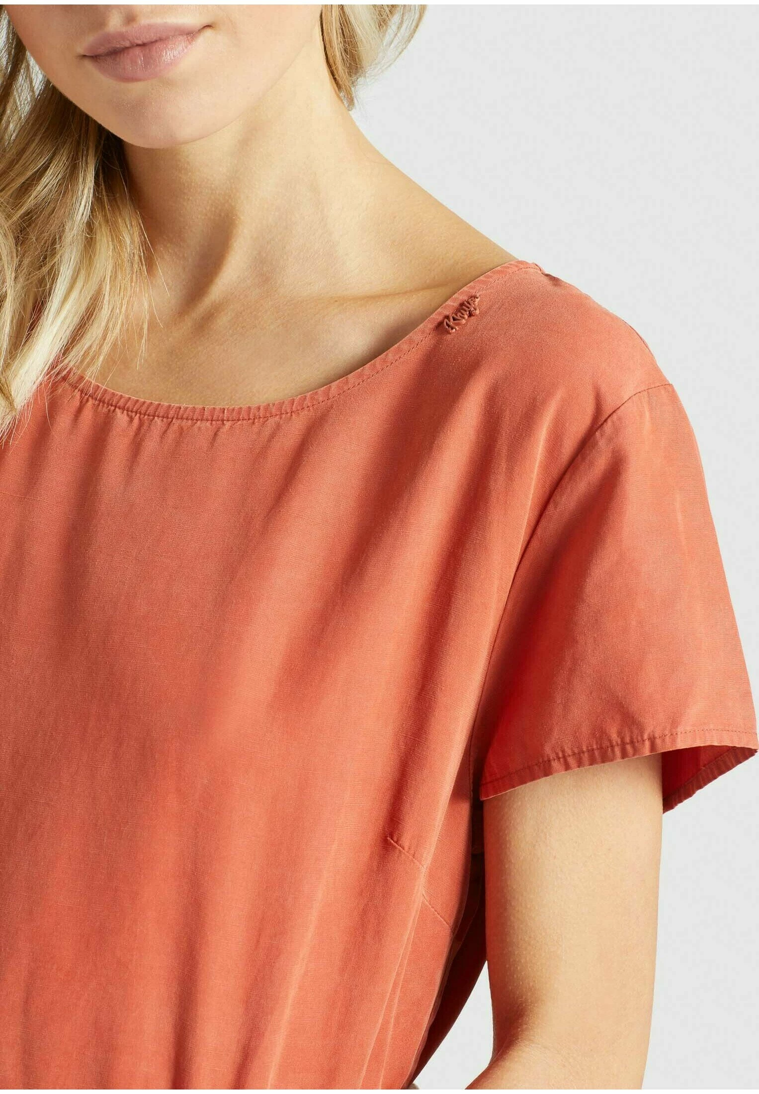 Khujo Asba - Vestido Informal - Terrakotta 9 Khujo Asba - Vestido Informal - Terrakotta - Imagen 7