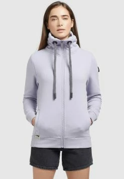 Khujo Tosta - Sudadera Con Cremallera - Flieder