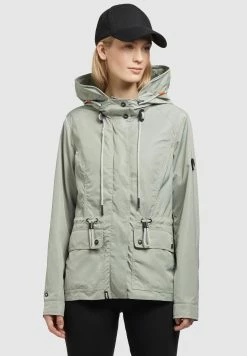 Khujo Debby - Chaqueta Fina - Blassgrün