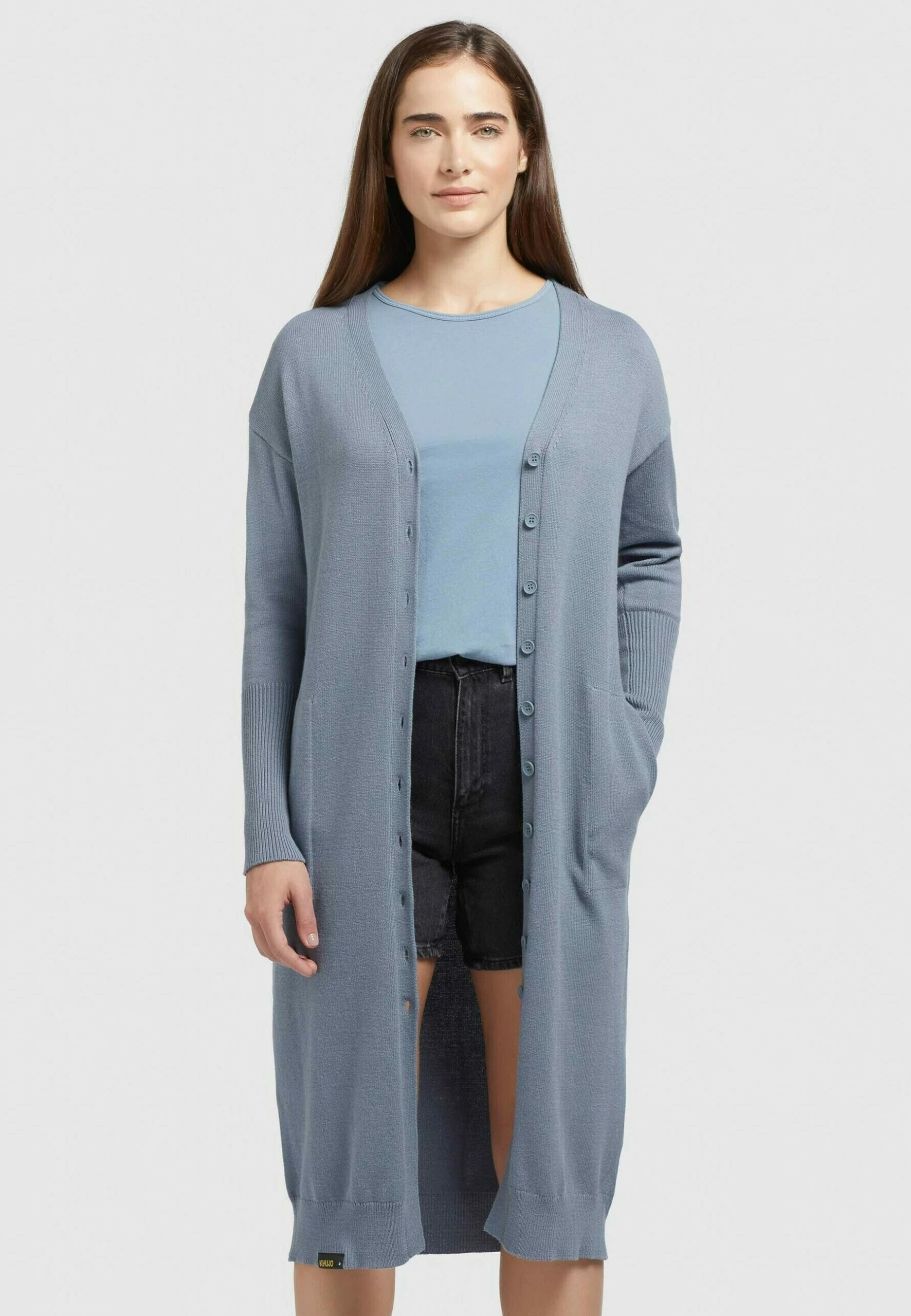 Khujo Elina - Abrigo Corto - Blau 3 Khujo Elina - Abrigo Corto - Blau