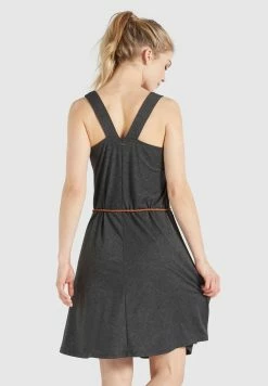 Khujo Padma - Vestido Ligero - Dunkelgrau Meliert -Khujo Ventas d11b77ee850b4cbaaa474d59143c2c37