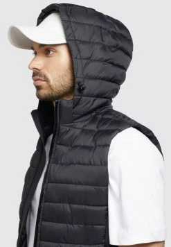 Khujo Wemo Matt - Chaleco - Schwarz -Khujo Ventas d447fa97aabe4fec9cb7299b582d0bf2