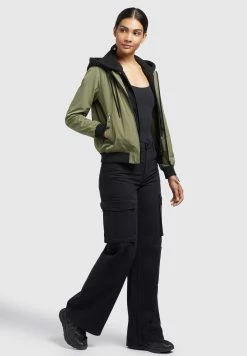 Khujo Persee - Chaqueta De Entretiempo - Olivgrün -Khujo Ventas d44f1d893523499bb9f8dd264b334199