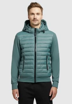 Khujo Bolt Matt - Chaqueta De Entretiempo - Kupfergrün