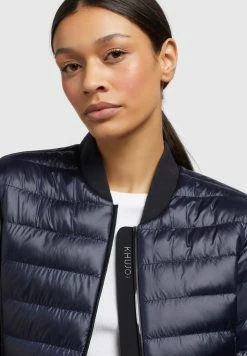 Khujo Maude Shiny - Chaquetas Bomber - Dunkelblau -Khujo Ventas da8fe410efcf41a7b47a2c5e98940b1f