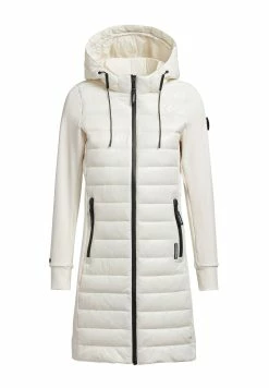 Khujo Ruth Shiny - Abrigo De Invierno - Cremeweiß -Khujo Ventas de1cb30512e14fec9741ee621dbf455a