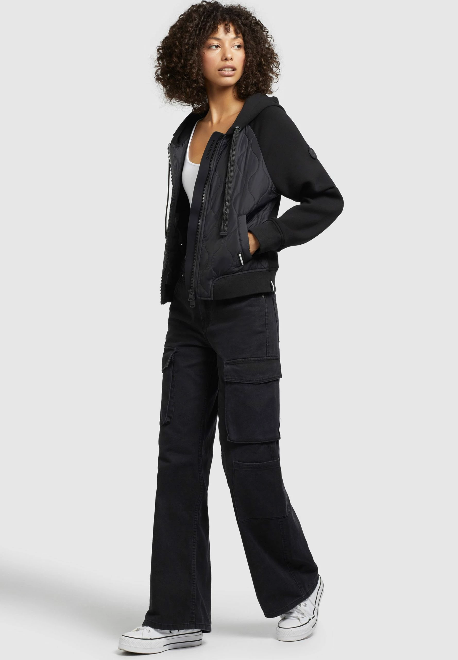 Khujo Maren - Chaqueta De Entretiempo - Schwarz 4 Khujo Maren - Chaqueta De Entretiempo - Schwarz - Imagen 2